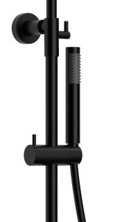 Душевая стойка Raiber Graceful RPB-007 с термостатом чёрный матовый