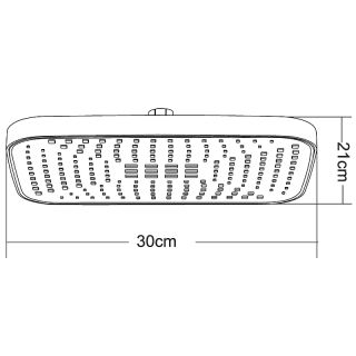 Верхний душ Orange S14TScr хром