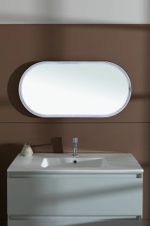 Зеркало Allen Brau Infinity 50 1.21016.WT с подсветкой Белое