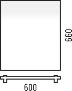 Зеркало Corozo Мирэль 60см SD-00000274