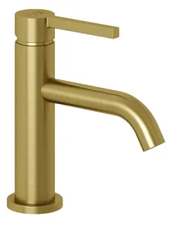 Смеситель для раковины Kludi Nova Fonte Pura 20288N015 брашированное золото