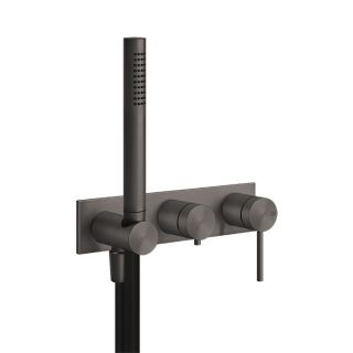 Встраиваемый смеситель для душа Gessi 316 54038.707 чёрный брашированный