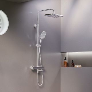 Душевая стойка Damixa Gala 953810000 с термостатом Хром