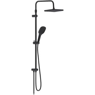 Душевая стойка Damixa Merkur 940000300 Черная матовая