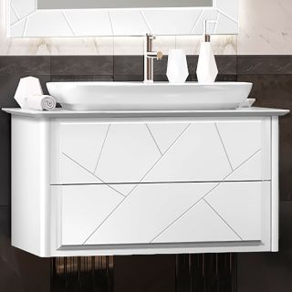 Тумба под раковину Opadiris Луиджи 00-00005939 белая матовая