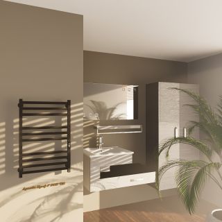 Электрический полотенцесушитель Altasan АрмадаПроф АрмадаПрофР8050ЧМ Черный муар 80х50