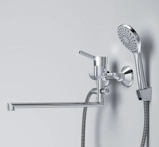 Смеситель для ванны и душа Am.Pm X-Joy F85B90100 универсальный Хром