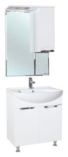 Тумба под раковину Bellezza Альфа 65см белый 00000005613