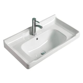 Comforty Тумба-умывальник "Рига-60" дуб сонома с раковиной Comforty 9335-60