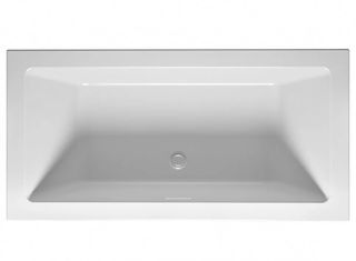 Акриловая ванна Riho Rethink Cubic Fall Plug and Play B107023005 L заполнение через перелив 180х90см белый