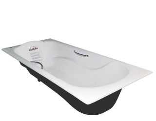 Чугунная ванна Castalia Venera S2021 180x80x42 с ручками
