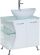Тумба под раковину Bellezza Рио 70см правая белый 00000001444
