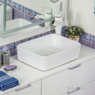 Накладная раковина Melana 7050H-805 48см белый