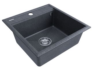 Мойка кухонная Paulmark Stepia PM115051-DG графит