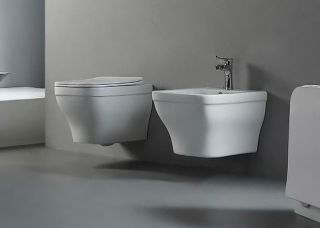 Подвесной унитаз-компакт Aquatek Амадео AQ1180-00 безободковый с легкосъемным сиденьем Soft Close