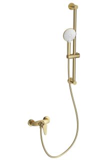Смеситель для душа с гарнитуром Wonzon & Woghand WW-AE3103-BG брашированное золото