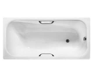 Чугунная ванна Wotte Start 170x75 с отверстиями для ручек