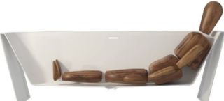 Акриловая ванна Riho Inspire Velvet B091001220 160х75см чёрный матовый/белый матовый