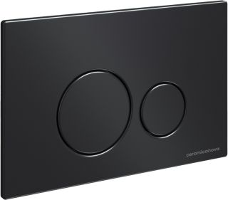 Инсталляция для унитаза Ceramica Nova Envision CN1001B с кнопкой смыва Round чёрный матовый