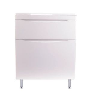 Тумба под раковину Style Line Бергамо СС-00002310 мини 70 Люкс антискрейтч Plus 70 см