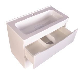 Тумба под раковину Style Line Бергамо СС-00002320 мини 70 Люкс антискрейтч Plus 70 см