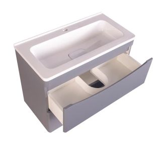 Тумба под раковину Style Line Бергамо СС-00002319 мини 70 Люкс антискрейтч Plus 70 см