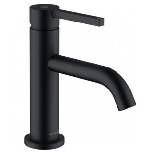 Смеситель для раковины Kludi Nova Fonte Pura 202663915 чёрный матовый