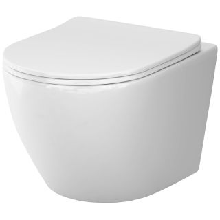 Комплект унитаза с инсталляцией AM.PM Like IS90238.801900 с сиденьем Микролифт и Черной матовой клавишей смыва