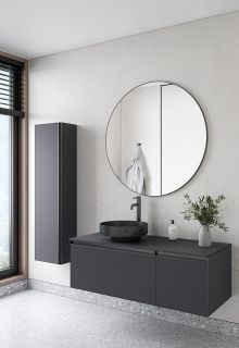 Тумба под раковину Armadi Art Quatro 790-M2-120-A-A 120 см антрацит