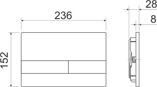 Комплект с инсталляцией Ceramica Nova CN3001_1002M_1000 унитаз Play CN3001 крышка-сиденье с микролифтом и инсталляция Envision CN1002M с кнопкой смыва хром матовый Flat