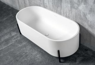 Ванна из искусственного камня NT Bagno Amiata NT303 160x70см белый матовый