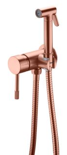 Гигиенический душ со смесителем Boheme Uno 467-CB брашированная медь