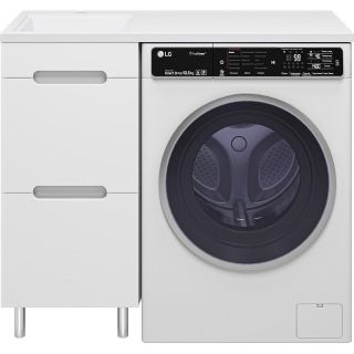 Напольная тумба под раковину Misty Байкал 100 L УТ000014749 39 см белый