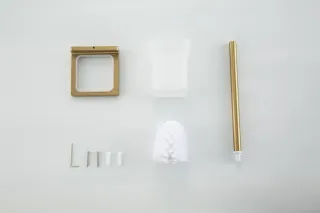 Ёршик для унитаза Gappo G30810-3 золотой сатин