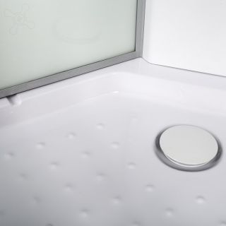 Душевая кабина Deto L 902 L N с гидромассажем 120х80х200 см