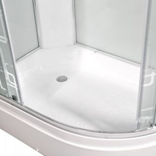 Душевая кабина Deto ЕМ2712 L N LED с гм. 120х80х210 см