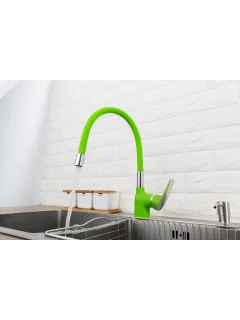 Смеситель для кухни Frap F4453-05 зеленый