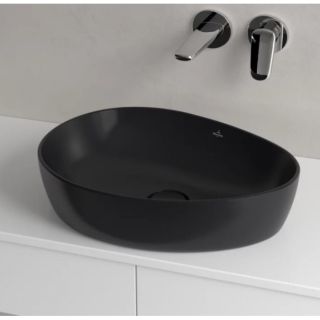 Раковина накладная Villeroy Boch Antao 4A7351R7 черный