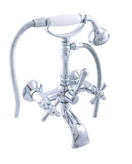 Смеситель для ванны Rav Slezak Morava Retro MK160.5/2 хром