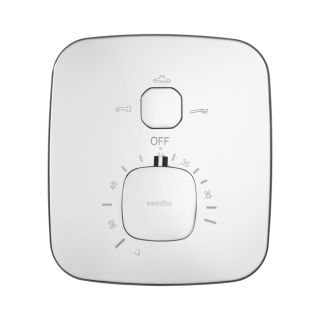 Встраиваемый смеситель Swedbe Platta 9032 термостатический подключение на три выхода хром