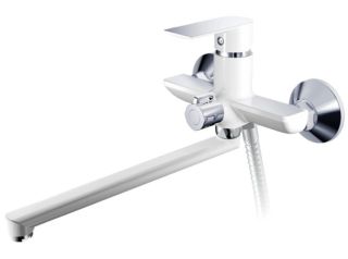 Смеситель для ванны Haiba HB22505-8 белый