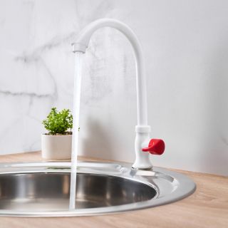 Смеситель для кухни РМС PL3-269F-1 для одной воды белый