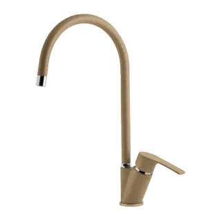 Смеситель для кухни GranFest  5023 песочный