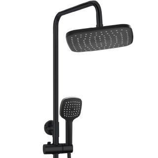 Душевая система OneLife P01-912b черный матовый