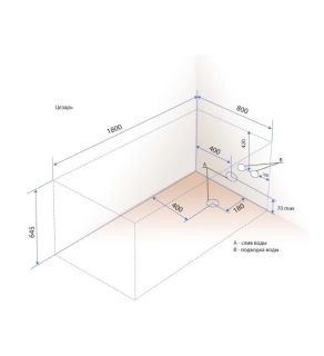Акриловая ванна Triton Цезарь Щ0000042342 180x80 см на Х-каркасе белый