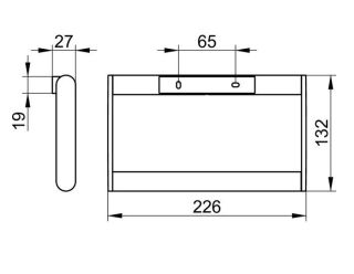 Держатель для полотенца Keuco Plan 14921370000 черный