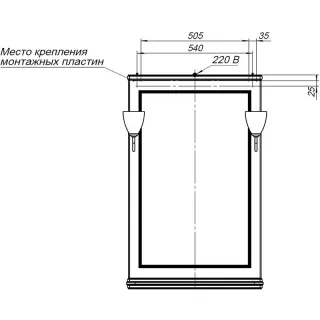 Зеркало Aquanet Валенса 238828 65 см белый матовый