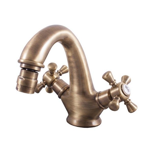 Смеситель для биде Rav Slezak Morava Retro MK343.5SM бронза