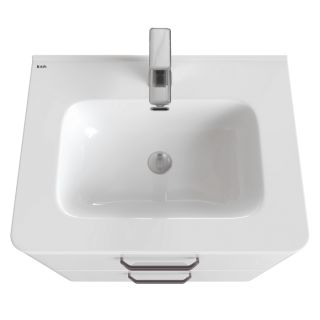 Напольная тумба с раковиной IDDIS Brick BRI60WFi95K 60см белый