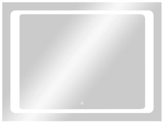 Зеркало с подсветкой Continent Quattro ЗЛП1267 с сенсорным выключателем 90см